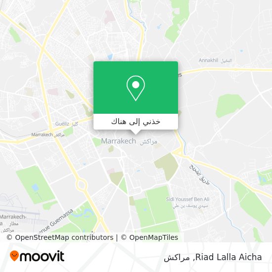 خريطة Riad Lalla Aicha