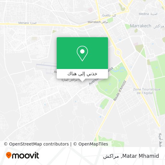 خريطة Matar Mhamid