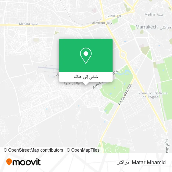 خريطة Matar Mhamid