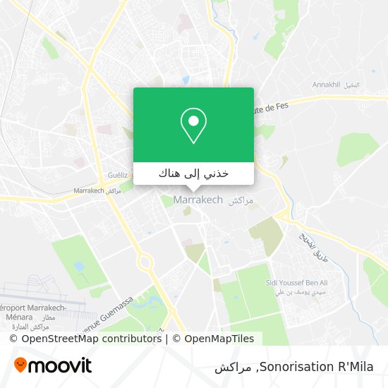 خريطة Sonorisation R'Mila