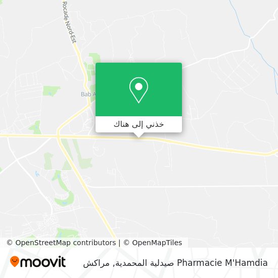 خريطة Pharmacie M'Hamdia صيدلية المحمدية