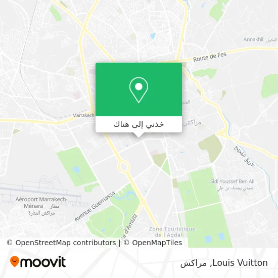 خريطة Louis Vuitton