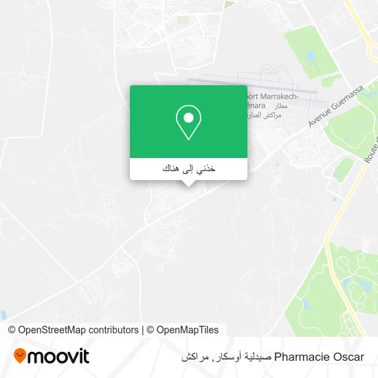 خريطة Pharmacie Oscar صيدلية أوسكار