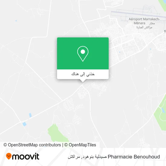 خريطة Pharmacie Benouhoud صيدلية بنوهود