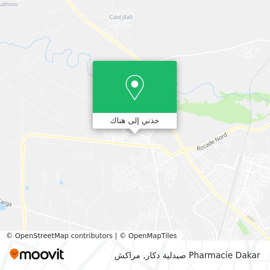 خريطة Pharmacie Dakar صيدلية دكار