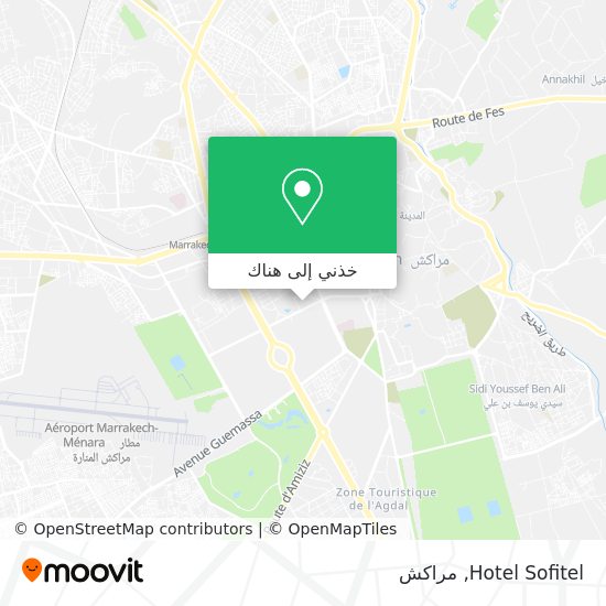 خريطة Hotel Sofitel