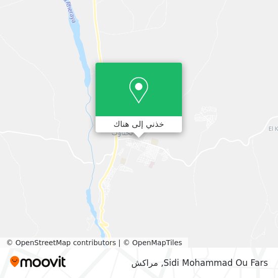 خريطة Sidi Mohammad Ou Fars