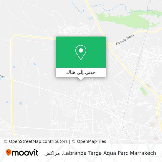 خريطة Labranda Targa Aqua Parc Marrakech