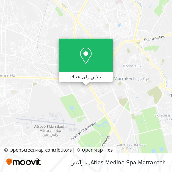 خريطة Atlas Medina Spa Marrakech