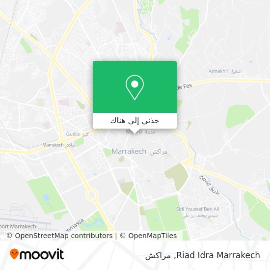 خريطة Riad Idra Marrakech