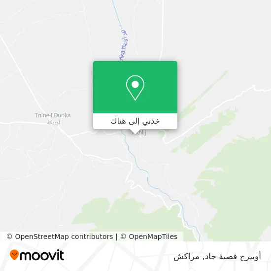 خريطة أوبيرج قصبة جاد