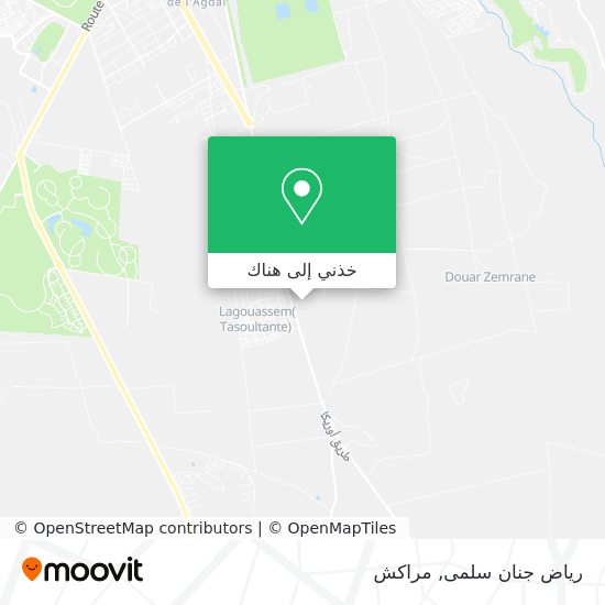 خريطة رياض جنان سلمى