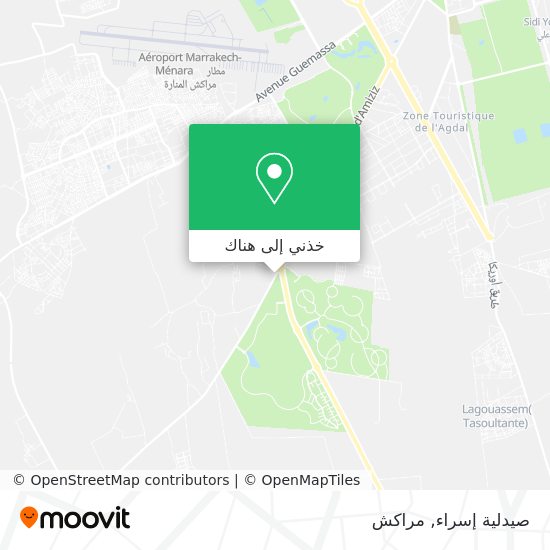 خريطة صيدلية إسراء