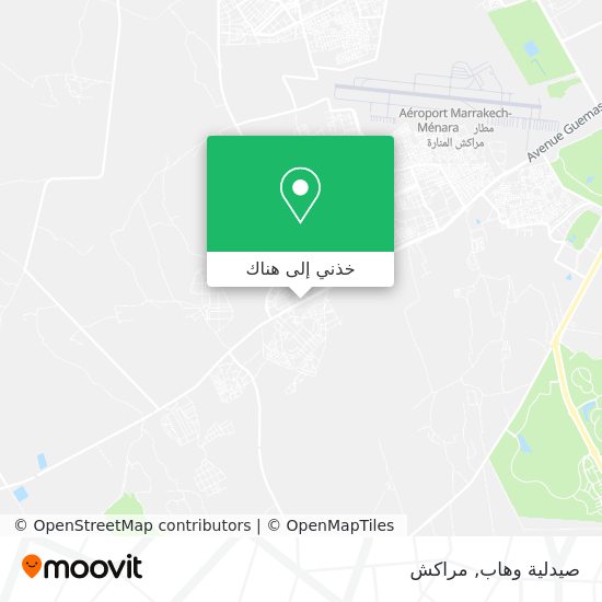 خريطة صيدلية وهاب