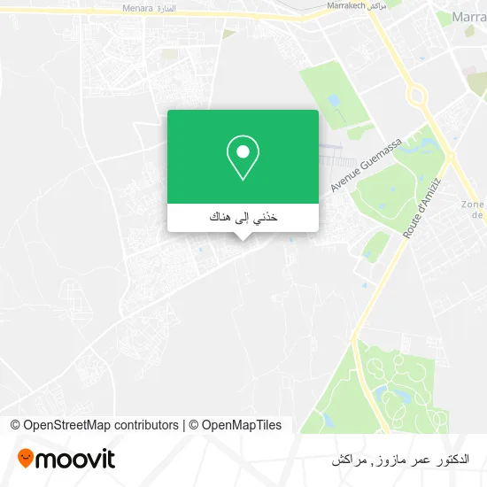 خريطة الدكتور عمر مازوز
