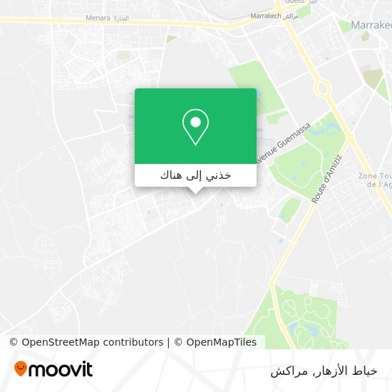 خريطة خياط الأزهار