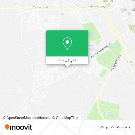 خريطة صيدلية الصفاء
