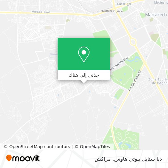 خريطة ديا ستايل بيوتي هاوس