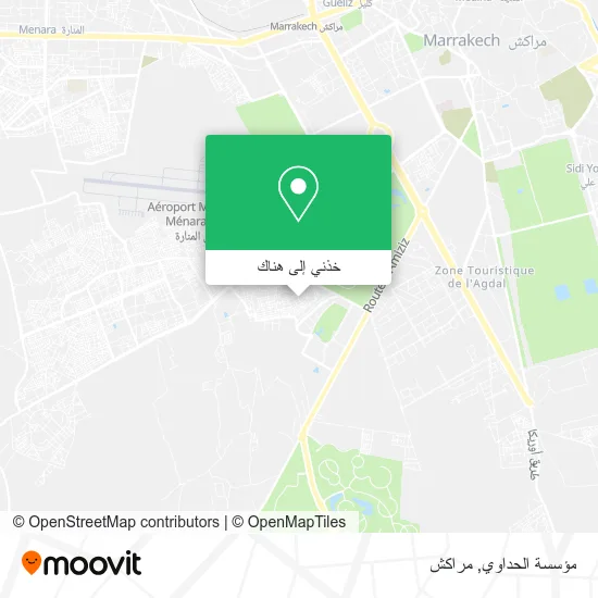 خريطة مؤسسة الحداوي