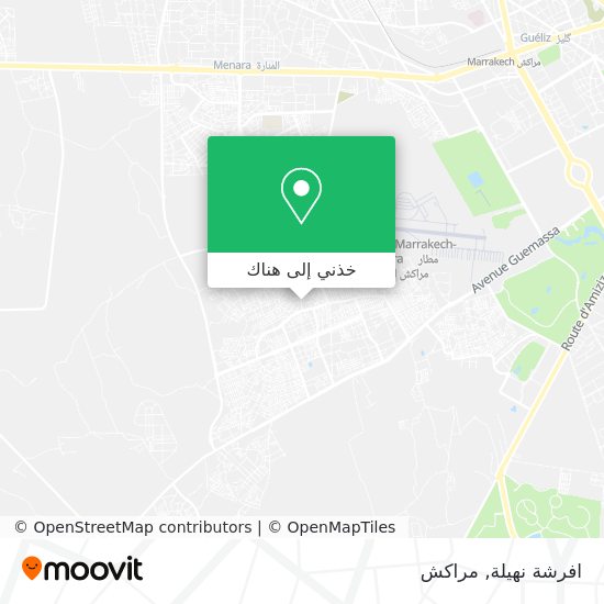 خريطة افرشة نهيلة