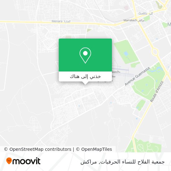 خريطة جمعية الفلاح للنساء الحرفيات