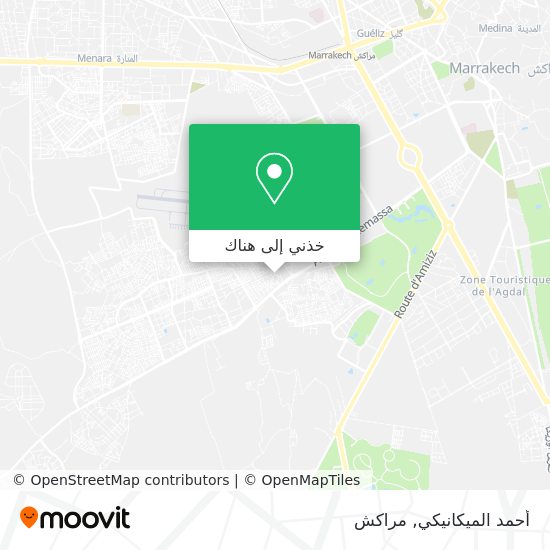 خريطة أحمد الميكانيكي