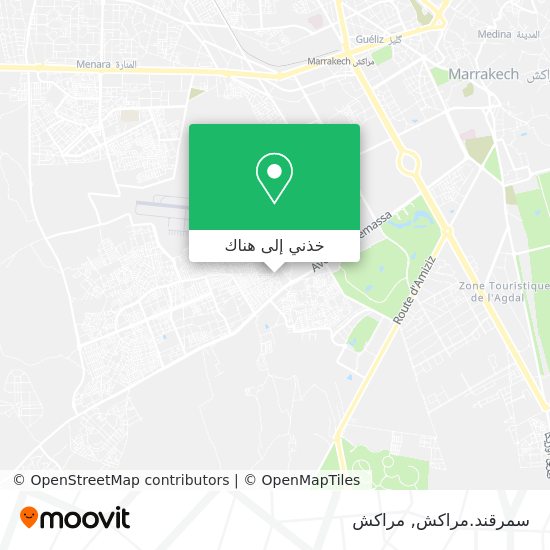 خريطة سمرقند.مراكش