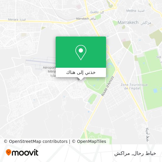 خريطة خياط رحال