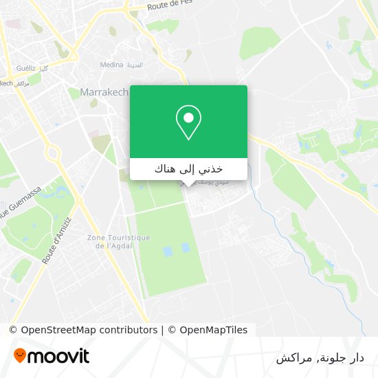 خريطة دار جلونة