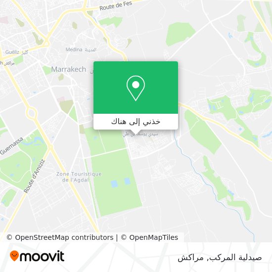 خريطة صيدلية المركب