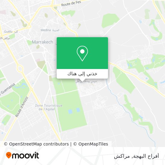 خريطة أفراح البهجة