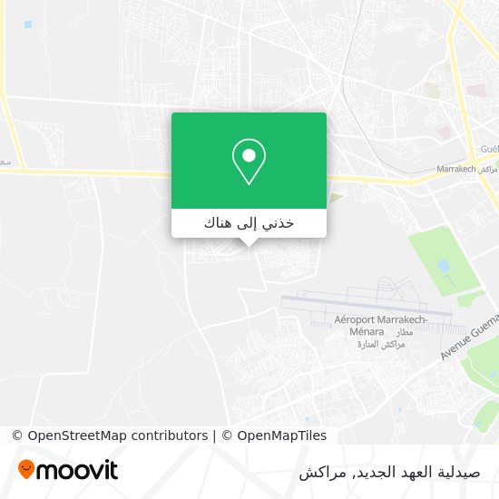 خريطة صيدلية العهد الجديد