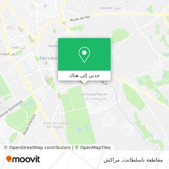 خريطة مقاطعة تاسلطانت