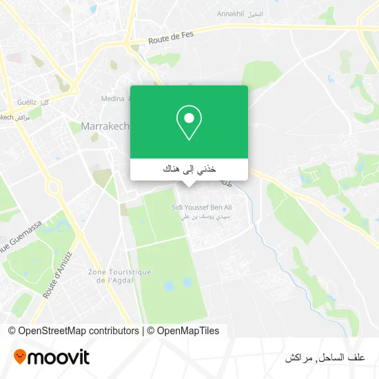 خريطة علف الساحل