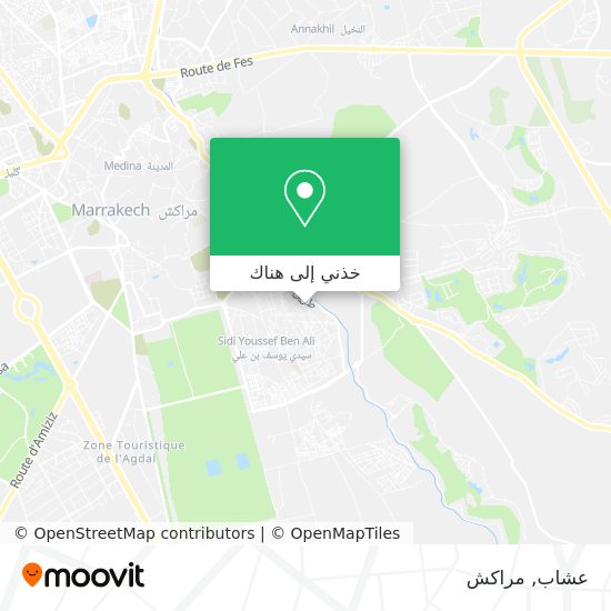 خريطة عشاب