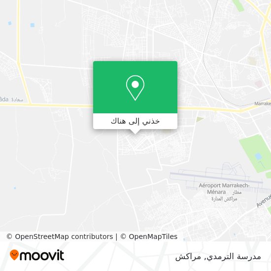 خريطة مدرسة الترمدي