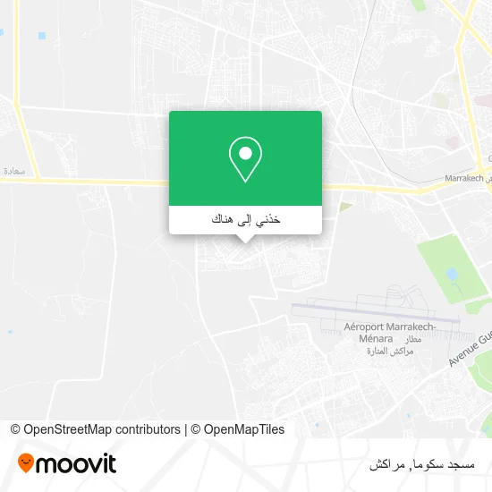 خريطة مسجد سكوما