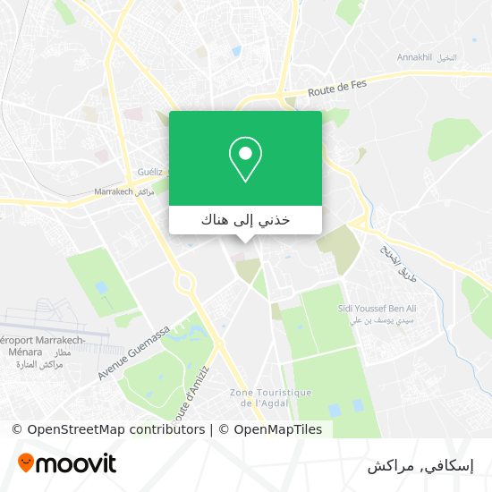 خريطة إسكافي