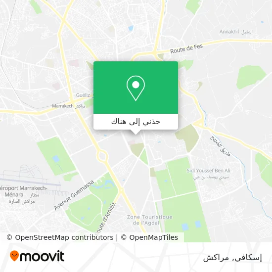 خريطة إسكافي