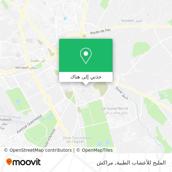 خريطة المليح للأعشاب الطبية