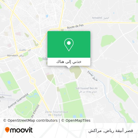 خريطة قصر أنيقة رياض