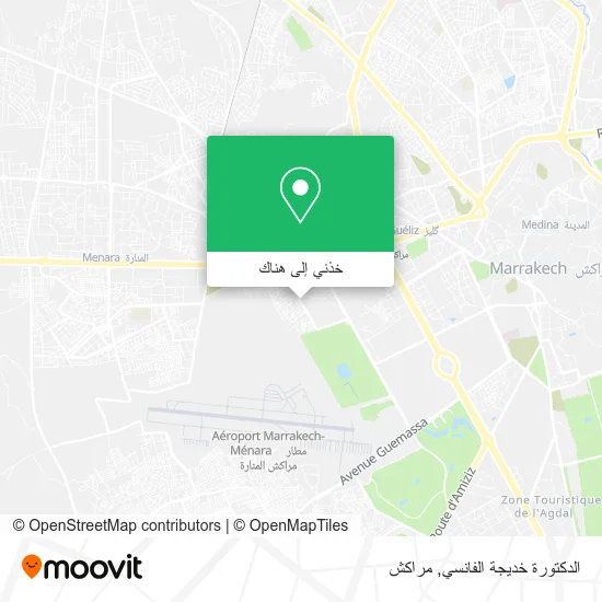 خريطة الدكتورة خديجة الفانسي