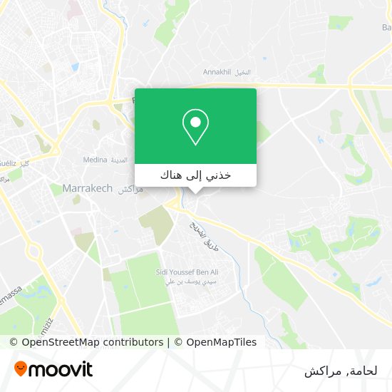 خريطة لحامة