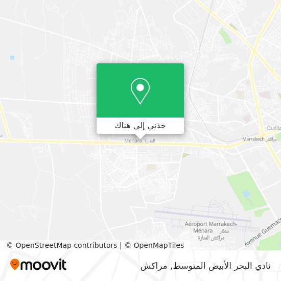 خريطة نادي البحر الأبيض المتوسط