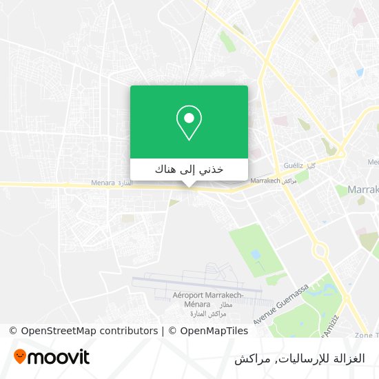خريطة الغزالة للإرساليات