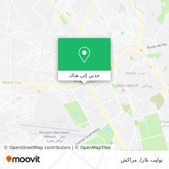 خريطة توليب بلازا