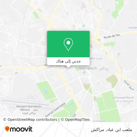 خريطة ملعب ابن عباد