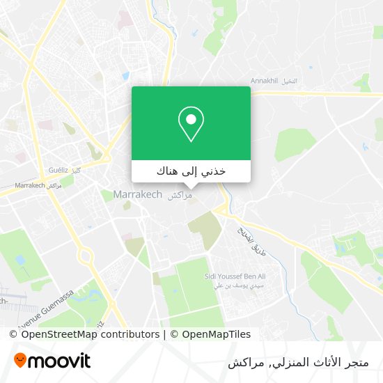 خريطة متجر الأثاث المنزلي