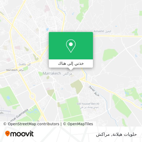 خريطة حلويات هيلانة