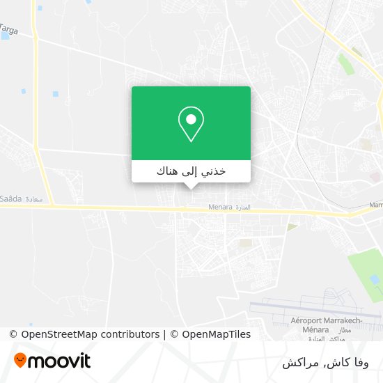 خريطة وفا كاش